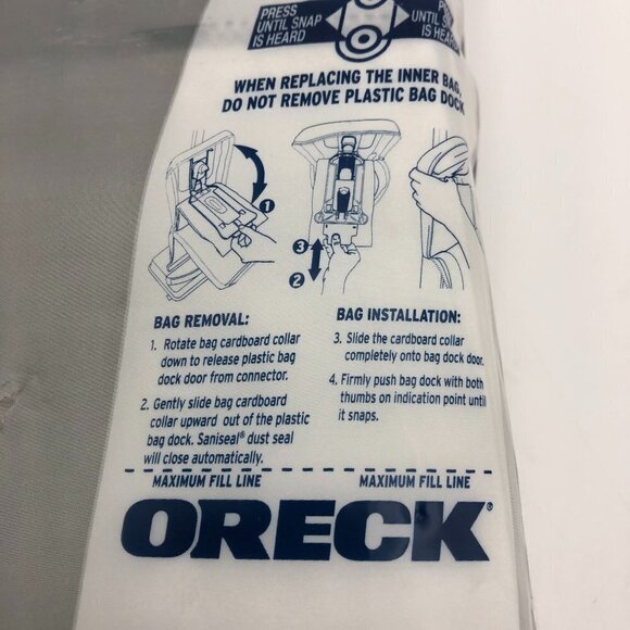 Oreck Type CC Vacuum Bags 8 New In Package - Picture 6 of 6